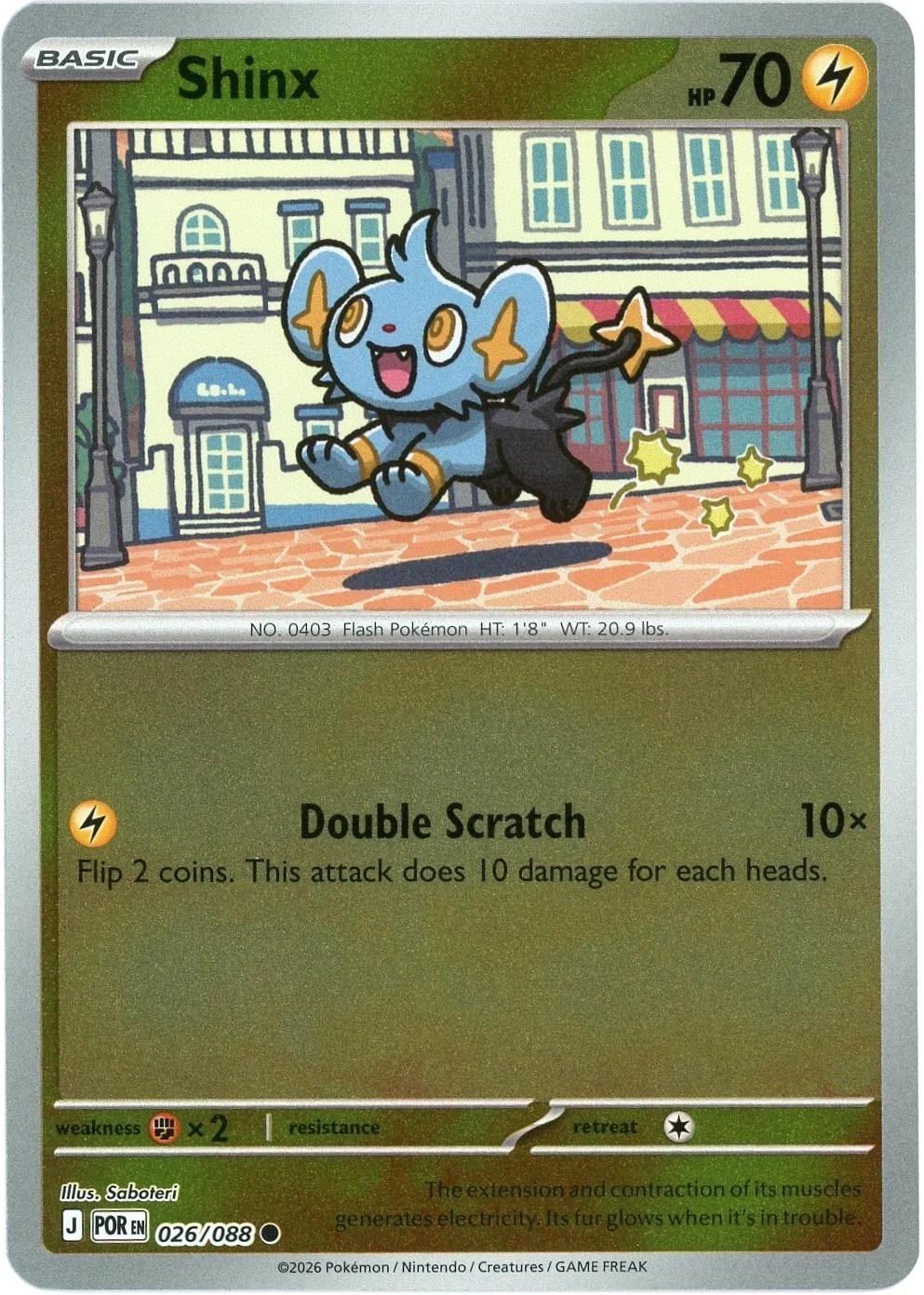 Shinx [Reverse Holo]